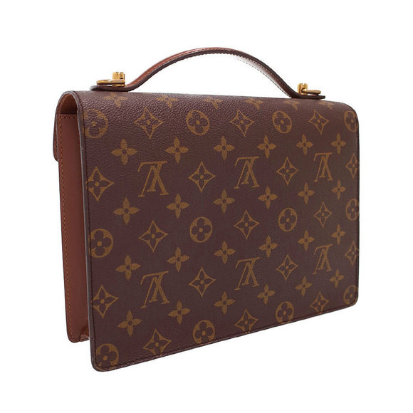 Louis Vuitton Bag Monogram Shoulder Monceau - Picture 1 of 8